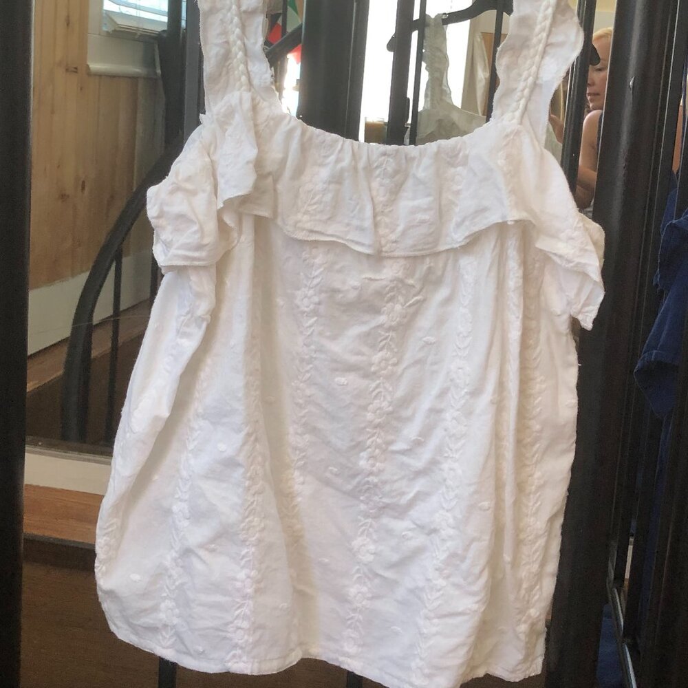 Sezane Hermine Top Ecru 34